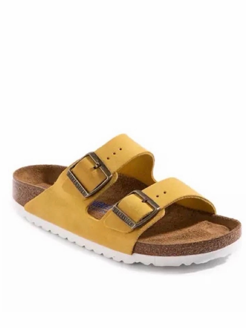 Birkenstock Arizona Suede Ochre Yellow